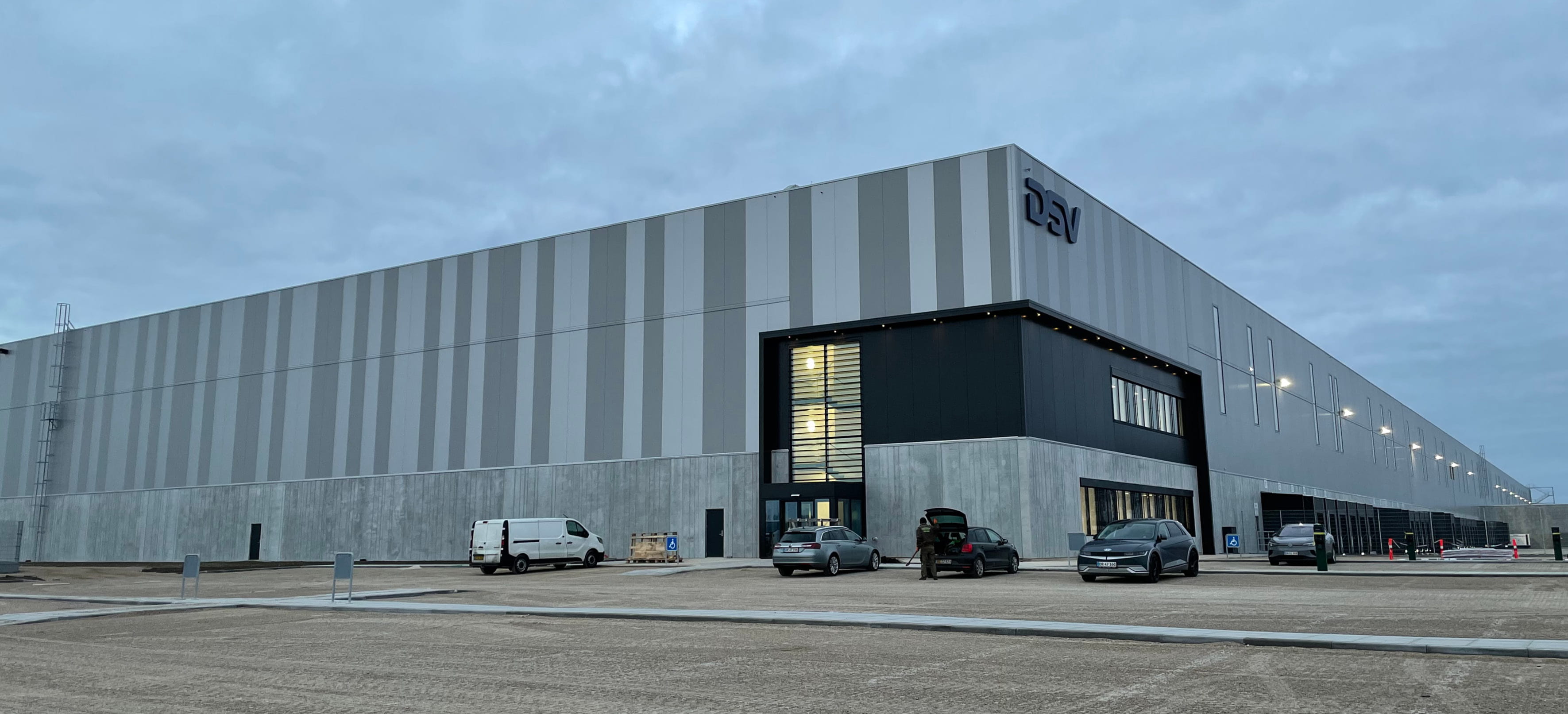 Ny DSV lagerbygning i Horsens